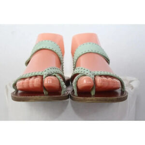 ladies green STEVE MADDEN sandals size 7
